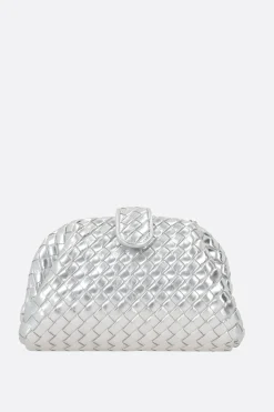 clutch Lauren 1980 small in Intrecciato nappa