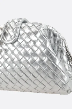clutch Lauren 1980 small in Intrecciato nappa