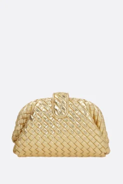 clutch Lauren 1980 small in Intrecciato nappa
