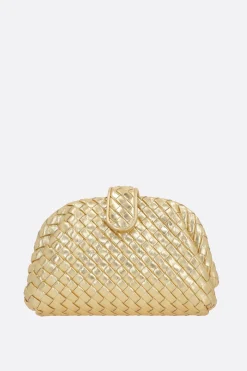 clutch Lauren 1980 small in Intrecciato nappa