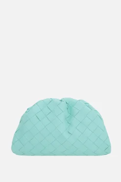 clutch The Pouch mini in Intrecciato nappa