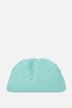 clutch The Pouch mini in Intrecciato nappa
