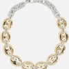 collana a catena X Eight in alluminio