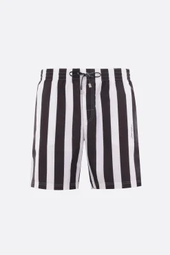 costume da bagno in nylon a righe
