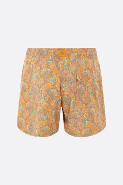 costume da bagno in nylon stampa Paisley