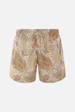 costume da bagno in nylon stampa Paisley