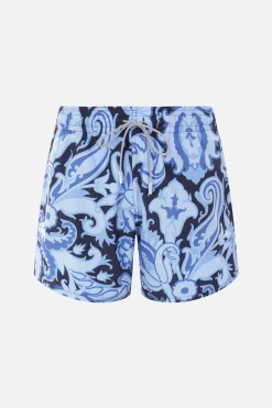costume da bagno in nylon stampa Paisley