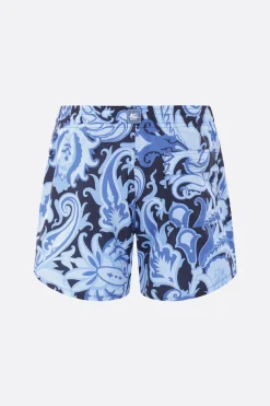 costume da bagno in nylon stampa Paisley