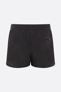 costume da bagno in nylon placca logo