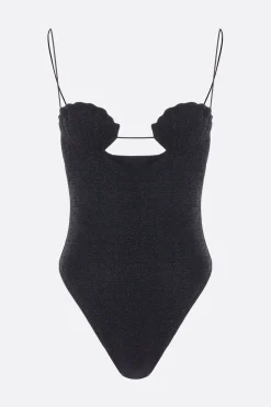 costume intero Lumière Shell in lurex