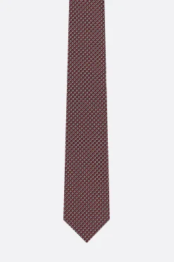 cravatta in jacquard di seta