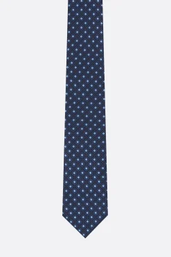 cravatta in jacquard di seta