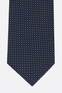 cravatta in jacquard di seta