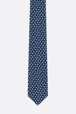 cravatta in jacquard di seta