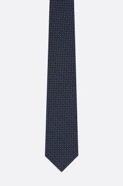 cravatta in jacquard di seta