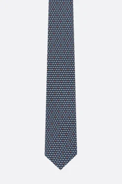 cravatta in jacquard di seta