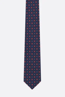 cravatta in jacquard di seta