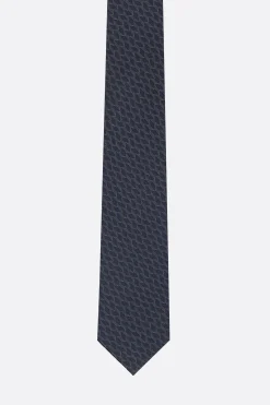 cravatta in seta jacquard