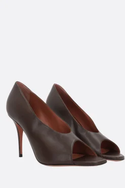 décolleté Julianne Peep Toe in nappa
