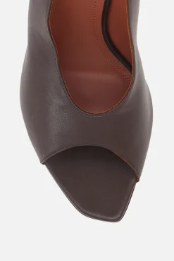 décolleté Julianne Peep Toe in nappa