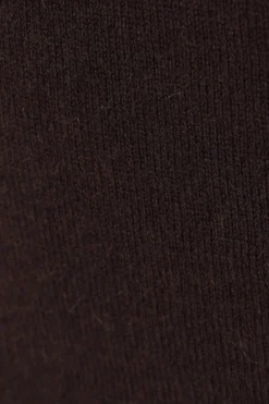 dolcevita in cashmere con giarrettiera