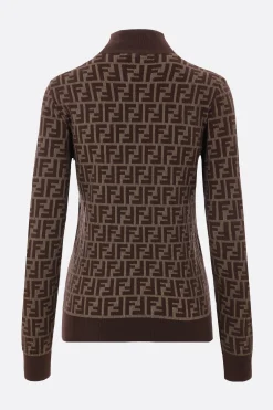 dolcevita in maglia di cotone FF