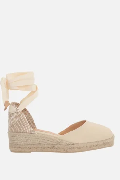 espadrilla con zeppa Carina in canvas