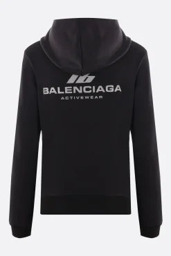 felpa full-zip Activewear in jersey
