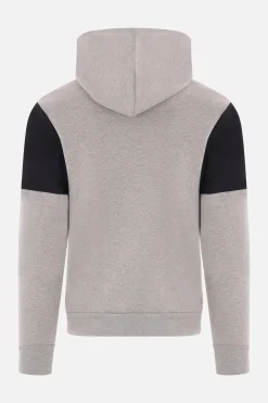 felpa full-zip in jersey