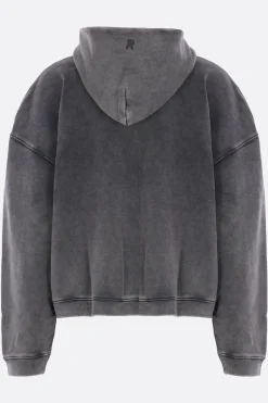 felpa full-zip Initial in jersey