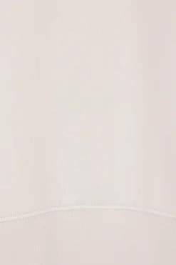 felpa oversize in jersey ricamo logo