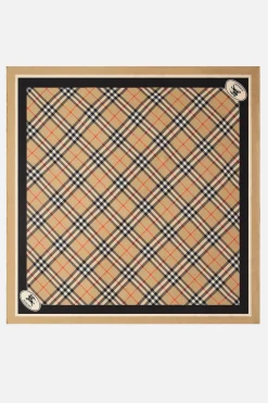 foulard in seta Check