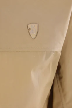 giacca a vento in cotone e nylon