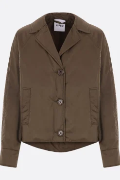 giacca camicia imbottita Hila in nylon