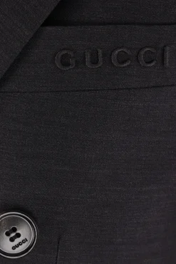 giacca doppiopetto in lana