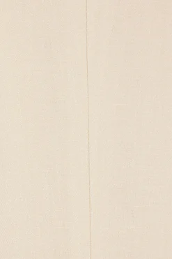 giacca doppiopetto in lino