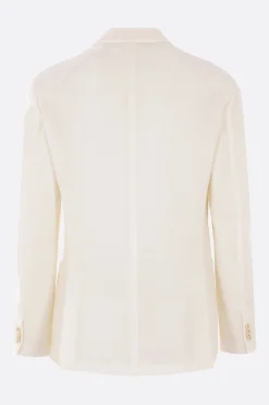giacca doppiopetto in maglia