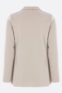 giacca doppiopetto in maglia
