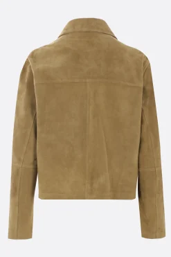 giacca full-zip Arda in suede