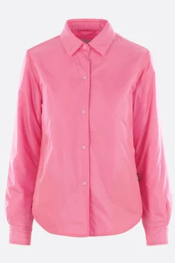 giacca-camicia imbottita Glue in nylon