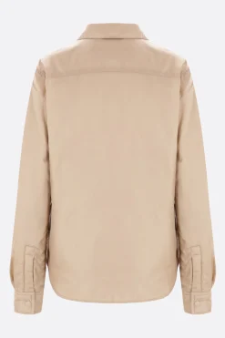 giacca-camicia imbottita Glue in nylon