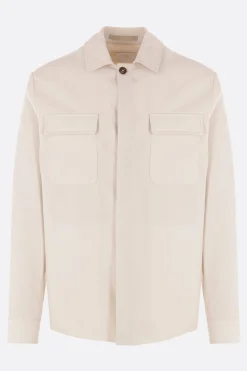 giacca-camicia in cotone