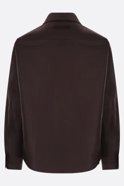 giacca-camicia in Oasi Lino