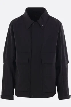 giacca-camicia in Tech-Crincle