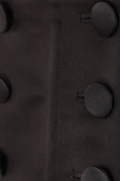 gilet tuxedo doppiopetto in duchesse