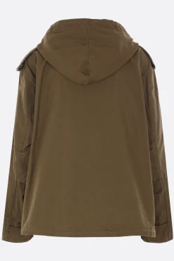 giubbotto full-zip in canvas