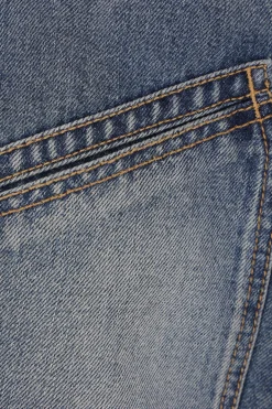 giubbotto full-zip in denim