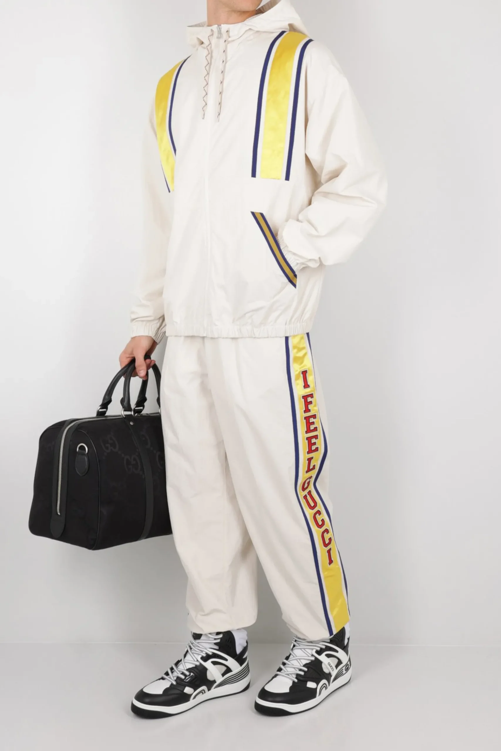 giubbotto in nylon I Feel Gucci