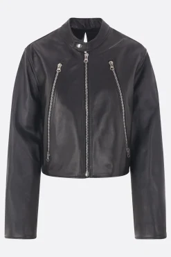 giubbotto in pelle twist