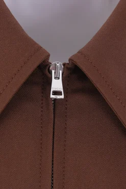 giubbotto in twill di lana